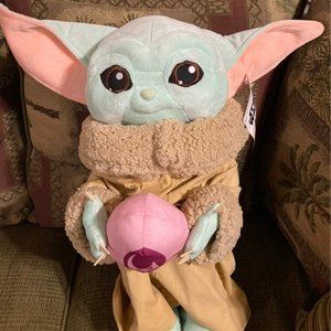Easter Plush Mandalorian 19” Baby Yoda